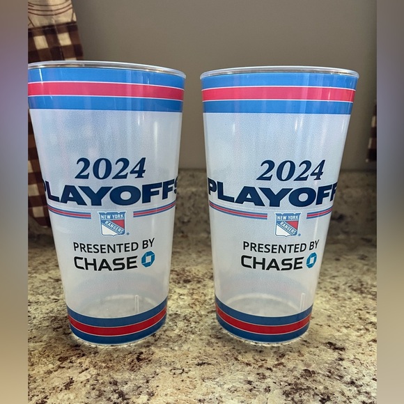 New York Rangers 2024 Playoff Cup Lot of 2 Stanley Cup Madison Square Garden MSG - Picture 1 of 5